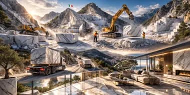 The Story Behind Italian Marble Quarrying – From Mountains to Your Home
