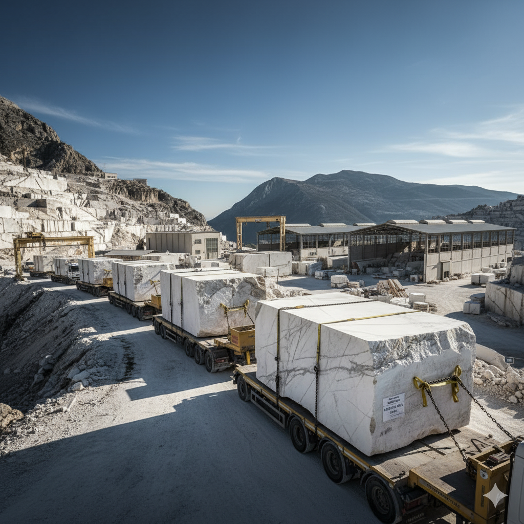 Step Three: Transportation to the Processing Plant