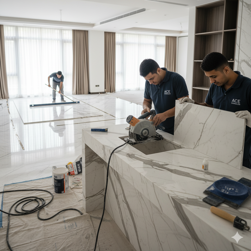 Step Nine: Custom Cutting and Installation